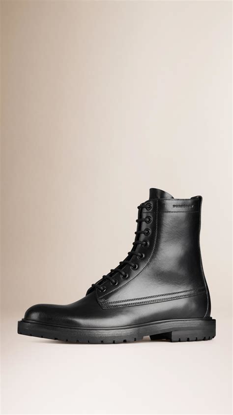 burberry boots winter|Burberry military boots.